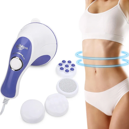 Relax & Spin Tone™ - Appareil de Massage Multifonctionnel Vitesse Réglable 5 en 1
